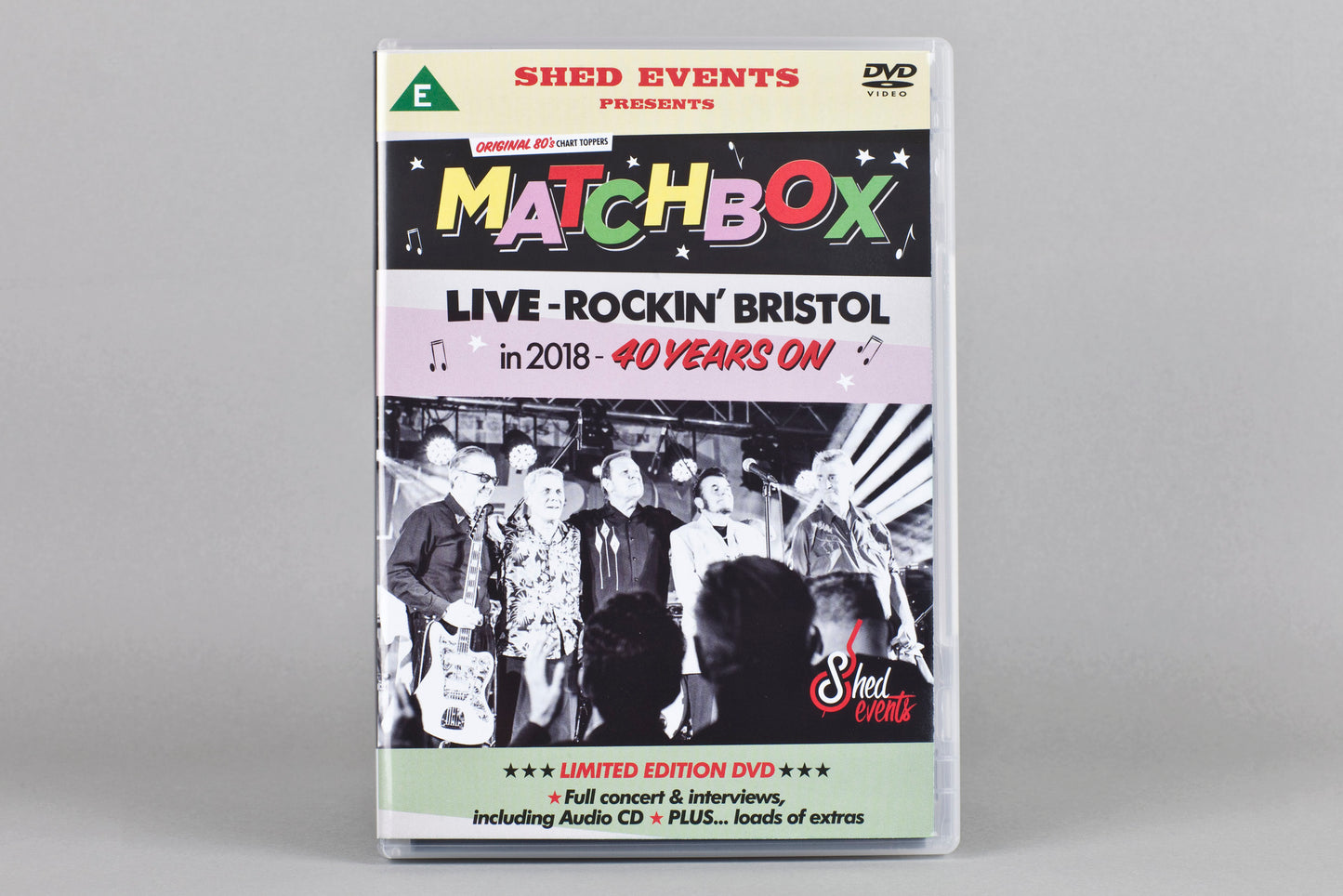 Matchbox - Live Rockin' Bristol 2018 - LIMITED EDITION - CD/DVD Set & Photobook