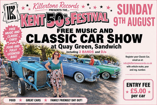 Classic Car Show Car Entry Ticket