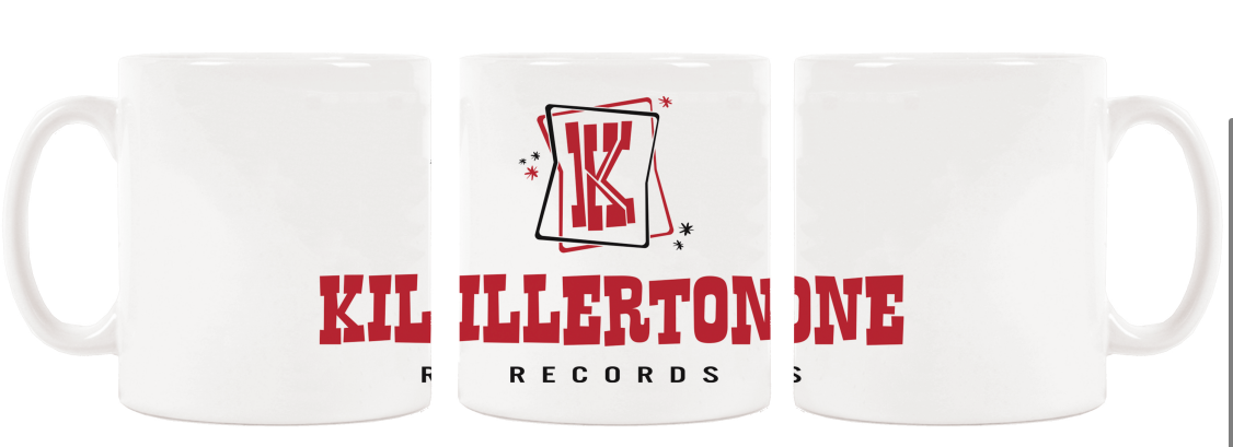 Killertone logo white mug